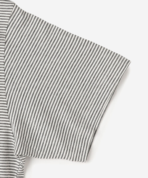 FARAH（ファーラー）の「FARAH | マルチストライプ  半袖Tシャツ MEN（Tシャツ/カットソー・メンズ・ブラック系その他/ホワイト系その他・M/L）」の6枚目の写真