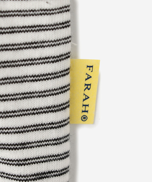 FARAH（ファーラー）の「FARAH | マルチストライプ  半袖Tシャツ MEN（Tシャツ/カットソー・メンズ・ブラック系その他/ホワイト系その他・M/L）」の8枚目の写真