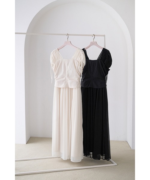 Nuage Airy Dress（ワンピース）｜Her lip to（ハーリップトゥー