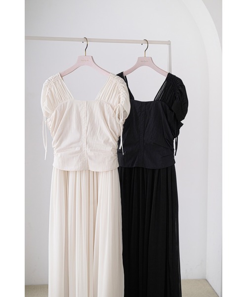 Nuage Airy Dress（ワンピース）｜Her lip to（ハーリップトゥー