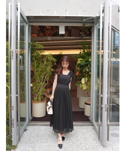 Nuage Airy Dress（ワンピース）｜Her lip to（ハーリップトゥー）の