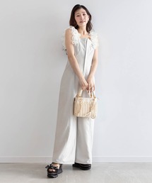 RANDA | フリルオールインワン(サロペット/オーバーオール)