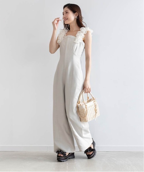 RANDA フリルオールインワン RANDA｜フリルオールインワン | Rakuten Fashion(楽天
