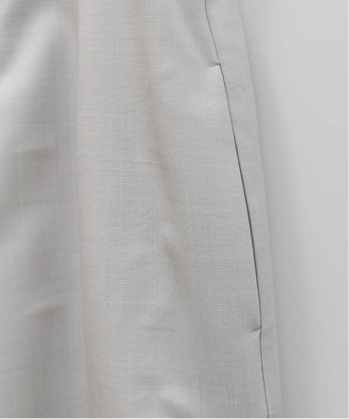 RANDA(ランダ)の「フリルオールインワン(サロペット/オーバーオール・レディース・チェック/ネイビー/グレー・1/0)」の4枚目の写真