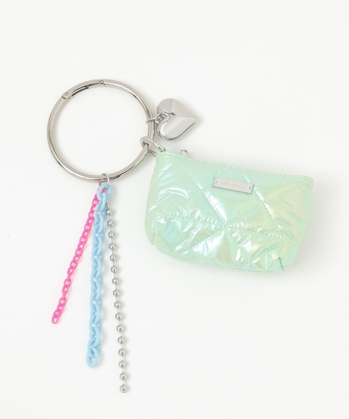 niko and...(ニコアンド)の「リングハンドルポーチチャーム(チャーム・レディース・グリーン/グレー/ブラック/ホワイト/パープル/その他1・0)」の4枚目の写真