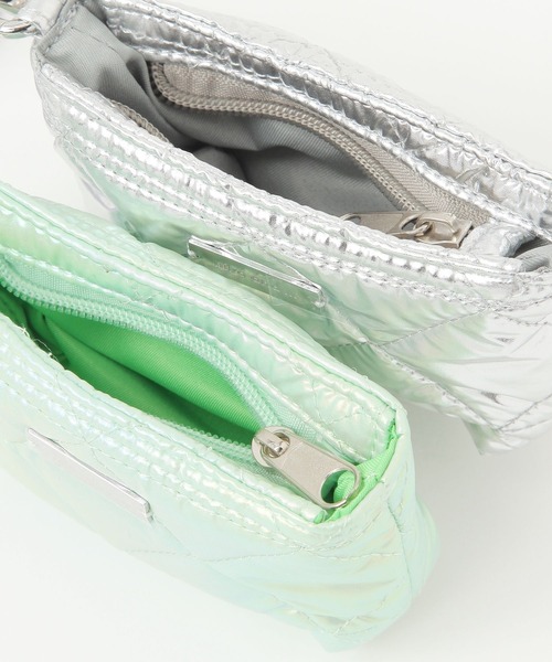 niko and...(ニコアンド)の「リングハンドルポーチチャーム(チャーム・レディース・グリーン/グレー/ブラック/ホワイト/パープル/その他1・0)」の18枚目の写真