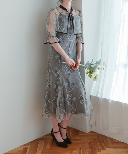 ZOZO限定商品】ノルディック柄Manywayワンピース（ドレス）｜Dorry