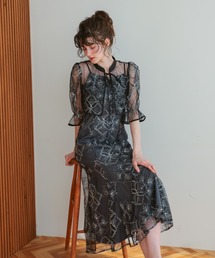 Dorry Doll（ドリードール）の「ノルディック柄Manywayワンピース（ドレス）」