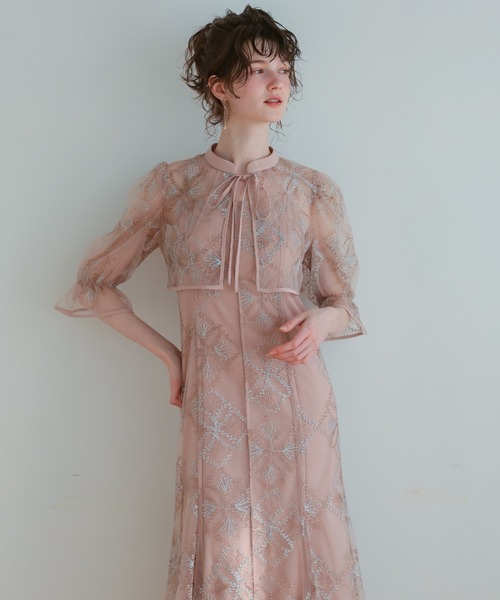 ノルディック柄Manywayワンピース（ドレス）｜Dorry Doll（ドリー