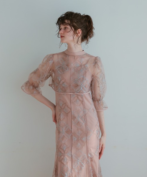 ノルディック柄Manywayワンピース（ドレス）｜Dorry Doll（ドリー