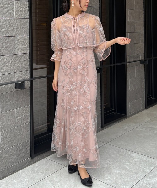 ノルディック柄Manywayワンピース（ドレス）｜Dorry Doll（ドリー