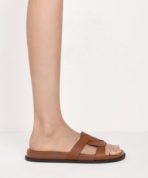 CHARLES & KEITH ブラウン 厚底サンダル サンダル(レディース) | CHARLES & KEITH (チャールズアンド