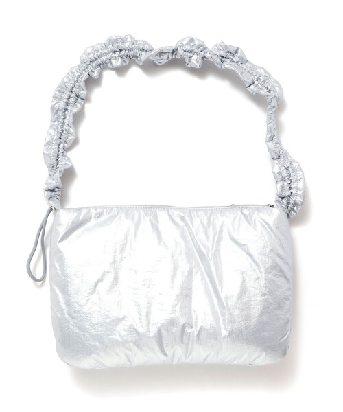 ZIDDY（ジディ）の「【 ニコ☆プチ 掲載 】ギャザーフリルショルダーバッグ（バックパック/リュック・キッズ・グレー/ブラック・FREE）」の10枚目の写真