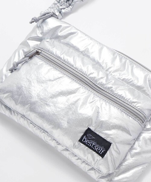 ZIDDY（ジディ）の「【 ニコ☆プチ 掲載 】ギャザーフリルショルダーバッグ（バックパック/リュック・キッズ・グレー/ブラック・FREE）」の14枚目の写真