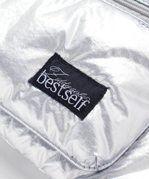 ZIDDY（ジディ）の「【 ニコ☆プチ 掲載 】ギャザーフリルショルダーバッグ（バックパック/リュック・キッズ・グレー/ブラック・FREE）」の15枚目の写真