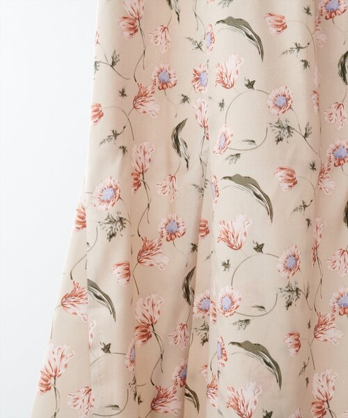 natural couture（ナチュラルクチュール）の「【WEB限定】花柄マーメイドスカート（スカート・レディース・ブラウン/ベージュ/グレー・FREE）」の19枚目の写真