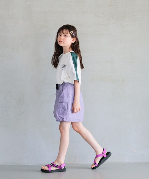 SPALDING(スポルディング)の「【SPALDING(スポルディング)】別注水陸両用T(KIDS)(Tシャツ/カットソー・キッズ・ブラック/グリーン/ホワイト・140cm/130cm/120cm/110cm/150cm)」の8枚目の写真