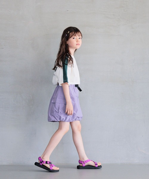 SPALDING(スポルディング)の「【SPALDING(スポルディング)】別注水陸両用T(KIDS)(Tシャツ/カットソー・キッズ・ブラック/グリーン/ホワイト・140cm/130cm/120cm/110cm/150cm)」の7枚目の写真