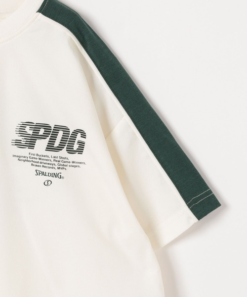 SPALDING(スポルディング)の「【SPALDING(スポルディング)】別注水陸両用T(KIDS)(Tシャツ/カットソー・キッズ・ブラック/グリーン/ホワイト・140cm/130cm/120cm/110cm/150cm)」の21枚目の写真