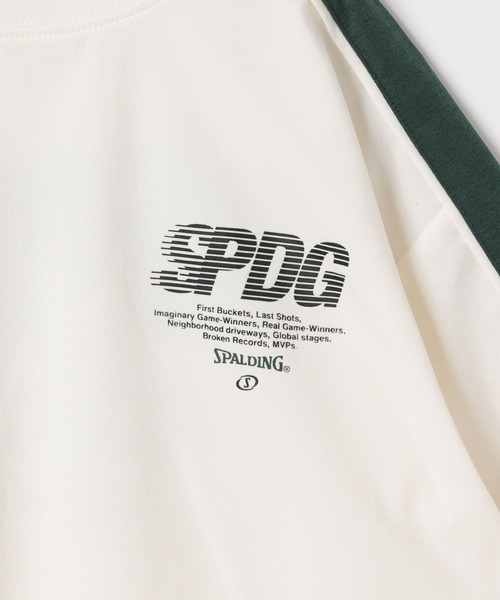 SPALDING(スポルディング)の「【SPALDING(スポルディング)】別注水陸両用T(KIDS)(Tシャツ/カットソー・キッズ・ブラック/グリーン/ホワイト・140cm/130cm/120cm/110cm/150cm)」の17枚目の写真