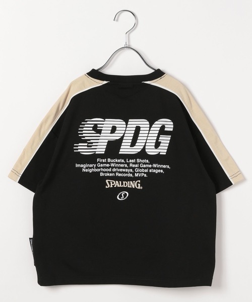 SPALDING(スポルディング)の「【SPALDING(スポルディング)】別注水陸両用T(KIDS)(Tシャツ/カットソー・キッズ・ブラック/グリーン/ホワイト・140cm/130cm/120cm/110cm/150cm)」の14枚目の写真