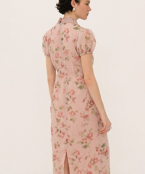 新品CLANE SHEER FLOWER MINI PUFF ONEPIECE SHEER FLOWER MINI PUFF ONEPIECE（ワンピース）｜CLANE（クラネ）の