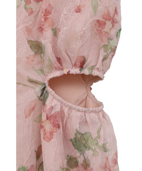 ワンピース CLANE SHEER FLOWER MINI PUFF ONEPIECE SHEER FLOWER MINI PUFF ONEPIECE（ワンピース）｜CLANE（クラネ）の
