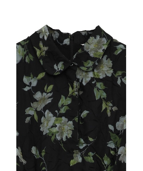 SHEER FLOWER MINI PUFF ONEPIECE（ワンピース）｜CLANE（クラネ）の