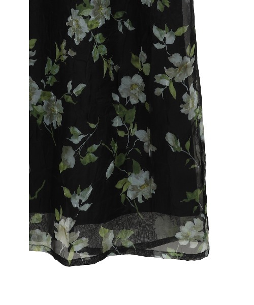 SHEER FLOWER MINI PUFF ONEPIECE（ワンピース）｜CLANE（クラネ）の