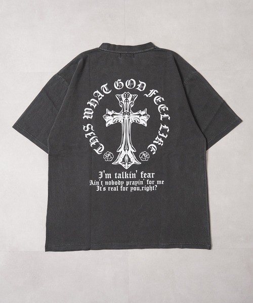 1111clothing（ワンフォークロージング）の「アソートデザイン ピグメントTシャツ / Assorted Design Pigment T-Shirt（Tシャツ/カットソー・メンズ・ホワイト系1/カーキ系2/ブラック系2/ホワイト系3/ブラック系1/ブラック系3・M/L）」の18枚目の写真