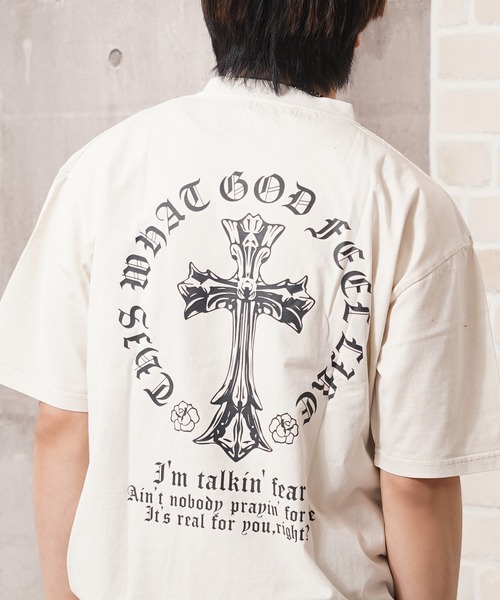 1111clothing（ワンフォークロージング）の「アソートデザイン ピグメントTシャツ / Assorted Design Pigment T-Shirt（Tシャツ/カットソー・メンズ・ホワイト系1/カーキ系2/ブラック系2/ホワイト系3/ブラック系1/ブラック系3・M/L）」の9枚目の写真