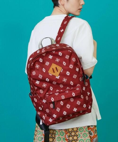 FRAPBOIS（フラボア）の「ネイティブリュック（バックパック/リュック・レディース・レッド/ブラック・FREE）」の10枚目の写真