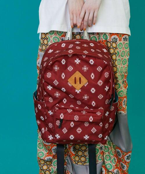 FRAPBOIS（フラボア）の「ネイティブリュック（バックパック/リュック・レディース・レッド/ブラック・FREE）」の12枚目の写真