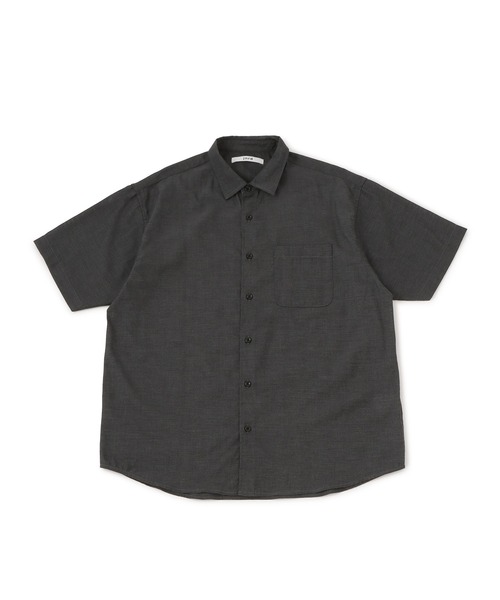j.n.r.d(ジェー・エヌ・アール・ディー)の「j.n.r.d/パナマプレーン半袖シャツ(シャツ/ブラウス・メンズ・ホワイト系その他2/チャコールグレー・L/M/LL)」の11枚目の写真