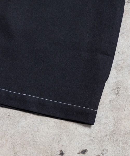 COMMON WARE（コモンウェアー）の「COMMONWARE:BIG SIZE STICHING SHIRTS/ビッグサイズ ステッチングシャツ（シャツ/ブラウス・メンズ・チャコールグレー/ブラック/ネイビー・M/L）」の9枚目の写真