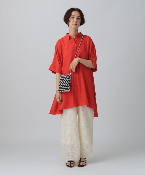 LEPSIM(レプシィム)の「ビーズショルダーミニバッグ 324877(ショルダーバッグ・レディース・ブラック系その他/シルバー・ONE SIZE)」の17枚目の写真