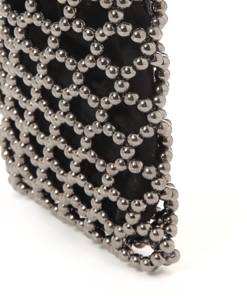 ビーズショルダーミニバッグ 324877（ショルダーバッグ）｜LEPSIM