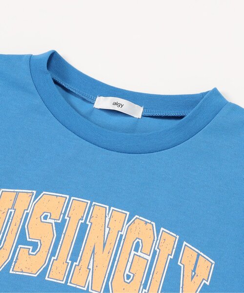 algy(アルジー)の「ビンテージロゴT(Tシャツ/カットソー・キッズ・ブルー/ピンク/チャコール・XX-SMALL/X-SMALL/MEDIUM/SMALL)」の10枚目の写真