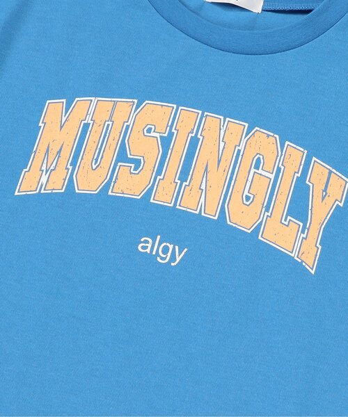 algy(アルジー)の「ビンテージロゴT(Tシャツ/カットソー・キッズ・ブルー/ピンク/チャコール・XX-SMALL/X-SMALL/MEDIUM/SMALL)」の11枚目の写真