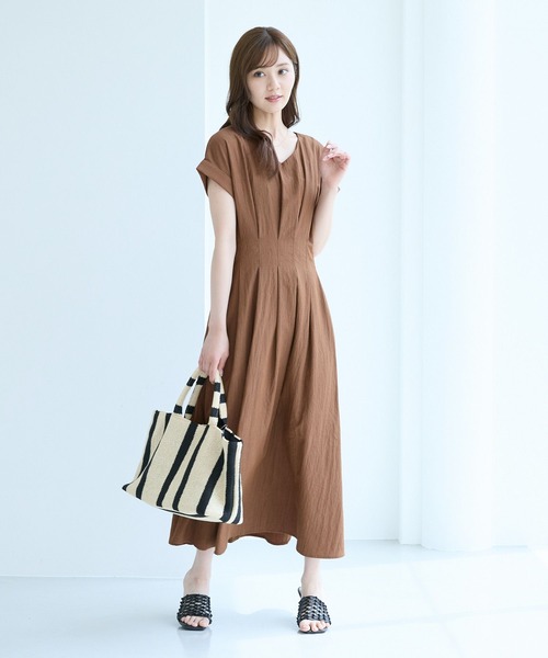 ワンピース m SLY | ASYMMETRY HEM CAMI ロングワンピース (ワンピース(ロング