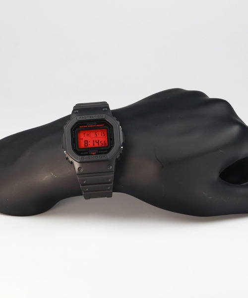 G-SHOCK(ジーショック)の「Black and Red Series / DW-5600BBR-1JF(デジタル腕時計・メンズ・ブラック×レッド・FREE)」の9枚目の写真
