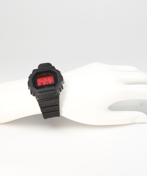 G-SHOCK(ジーショック)の「Black and Red Series / DW-5600BBR-1JF(デジタル腕時計・メンズ・ブラック×レッド・FREE)」の10枚目の写真