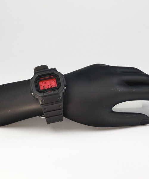 G-SHOCK(ジーショック)の「Black and Red Series / DW-5600BBR-1JF(デジタル腕時計・メンズ・ブラック×レッド・FREE)」の11枚目の写真