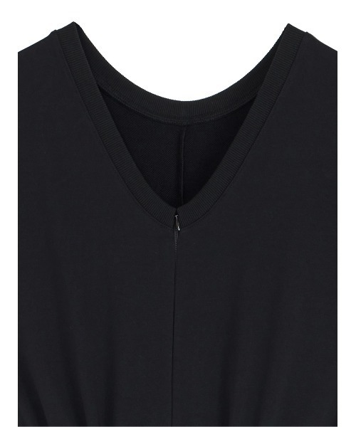 Ameri(アメリ)の「BACK OPEN SWEAT ROMPERS(つなぎ/オールインワン・レディース・グレー/ブラック/グリーン・SMALL/MEDIUM)」の14枚目の写真