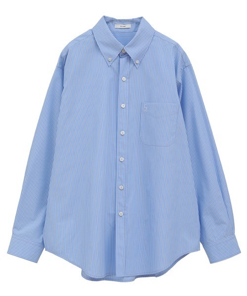 CLANE/クラネ/LOGO BUTTON-DOWN BASIC SHIRTS