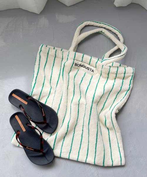 新品　BONGUSTA ボングスタ STRIPEDトートバッグ BONGUSTA/ボングスタ STRIPEDトートバッグ（トートバッグ