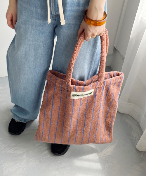 BONGUSTA トートバッグ ブラウン　ボングスタ BONGUSTA ボングスタ トートバッグ NARAM WEEKEND BAG ナラム