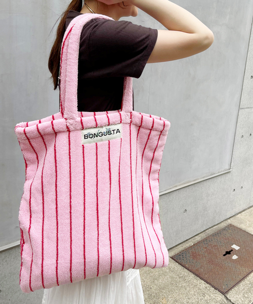 BONGUSTA（ボングスタ）の「BONGUSTA/ボングスタ STRIPEDトート