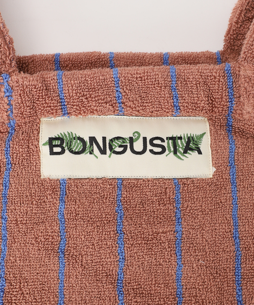 BONGUSTA(ボングスタ)の「BONGUSTA/ボングスタ STRIPEDトートバッグ(トートバッグ・レディース・ブラウン/グリーン/ピンク/ベージュ・FREE)」の17枚目の写真