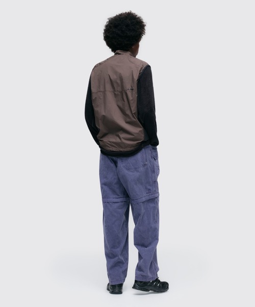 WILD THINGS（ワイルドシングス）の「ルーラル ダック コンバーチブルパンツ│RURAL DUCK CONVERTIBLE PANTS（カーゴパンツ・メンズ・チャコール/パープル/ブラウン/オリーブ・S/M/L/XL）」の6枚目の写真